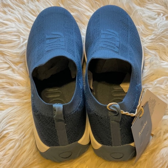 STQ Arch Support Advanced Slip Resistant Women’s Blue Walking Shoes Size 10.5 - Picture 4 of 13